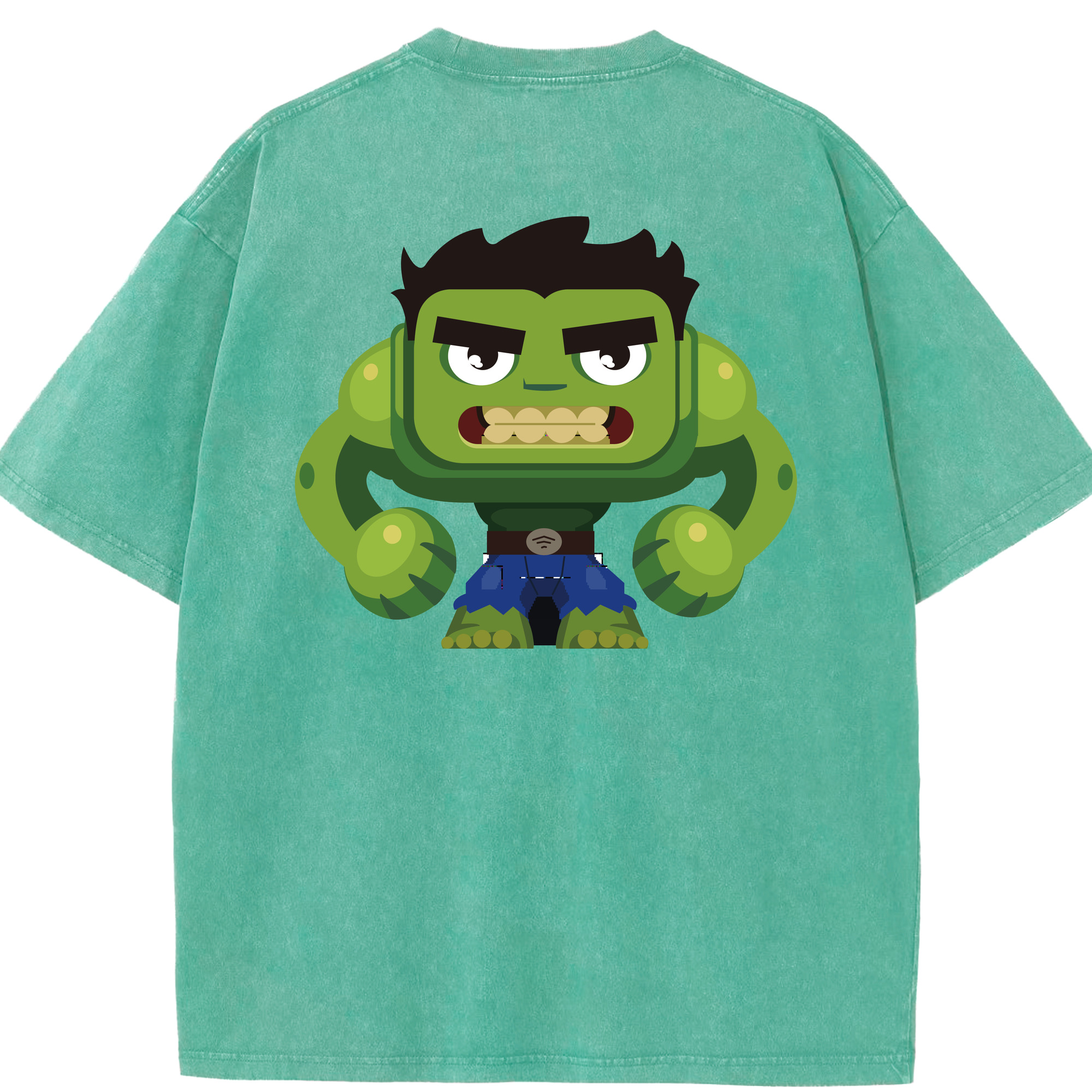 （画像用） アベンジャーズ The Avengers 綿100% ヴィンテージ風 半袖Tシャツ（背面プリント）